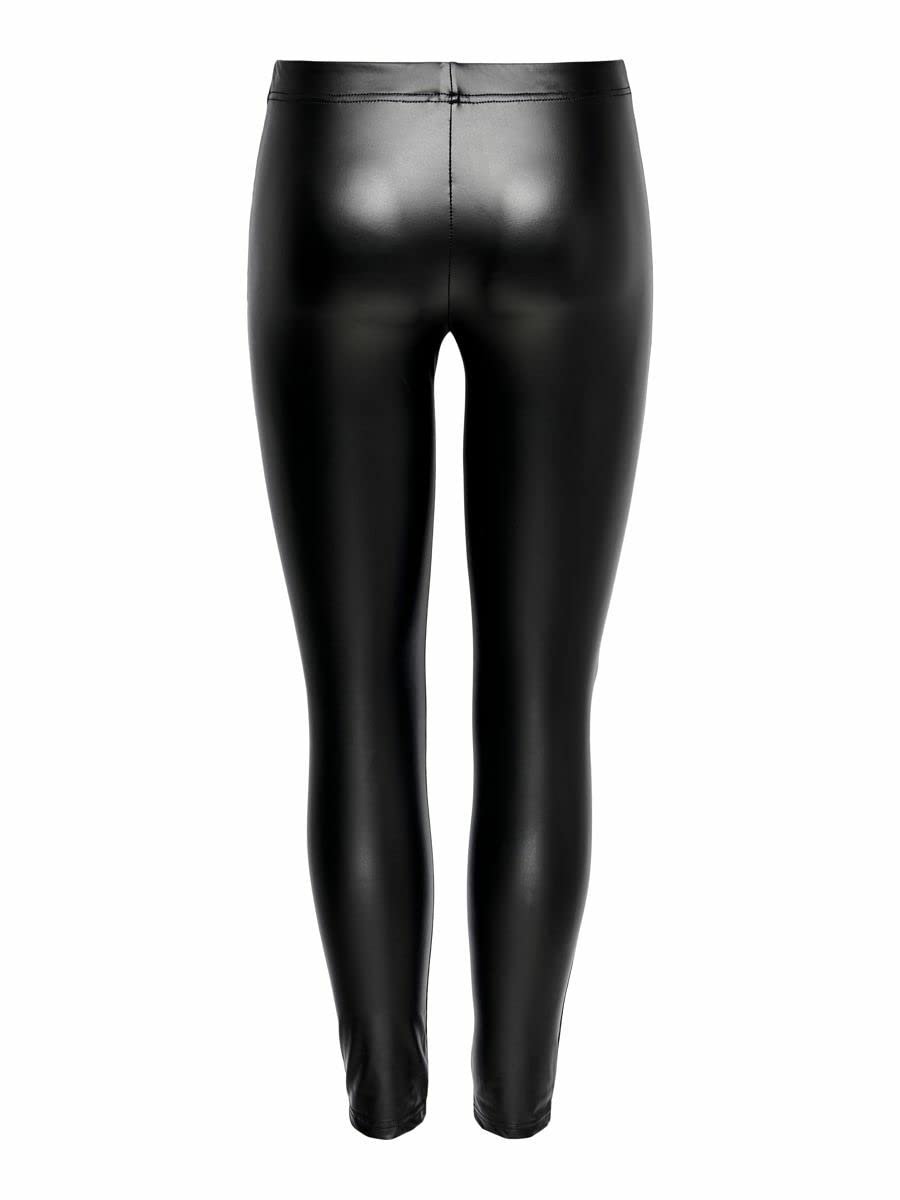 Леггинсы ONLY Jdystine Pu Jrs Noos, фото №3