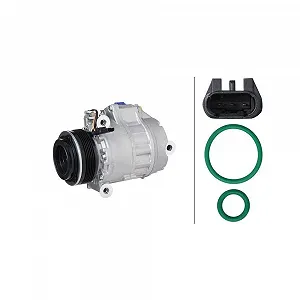 Компресор кондиціонера HELLA 8FK 366 201-671 - Фото 1