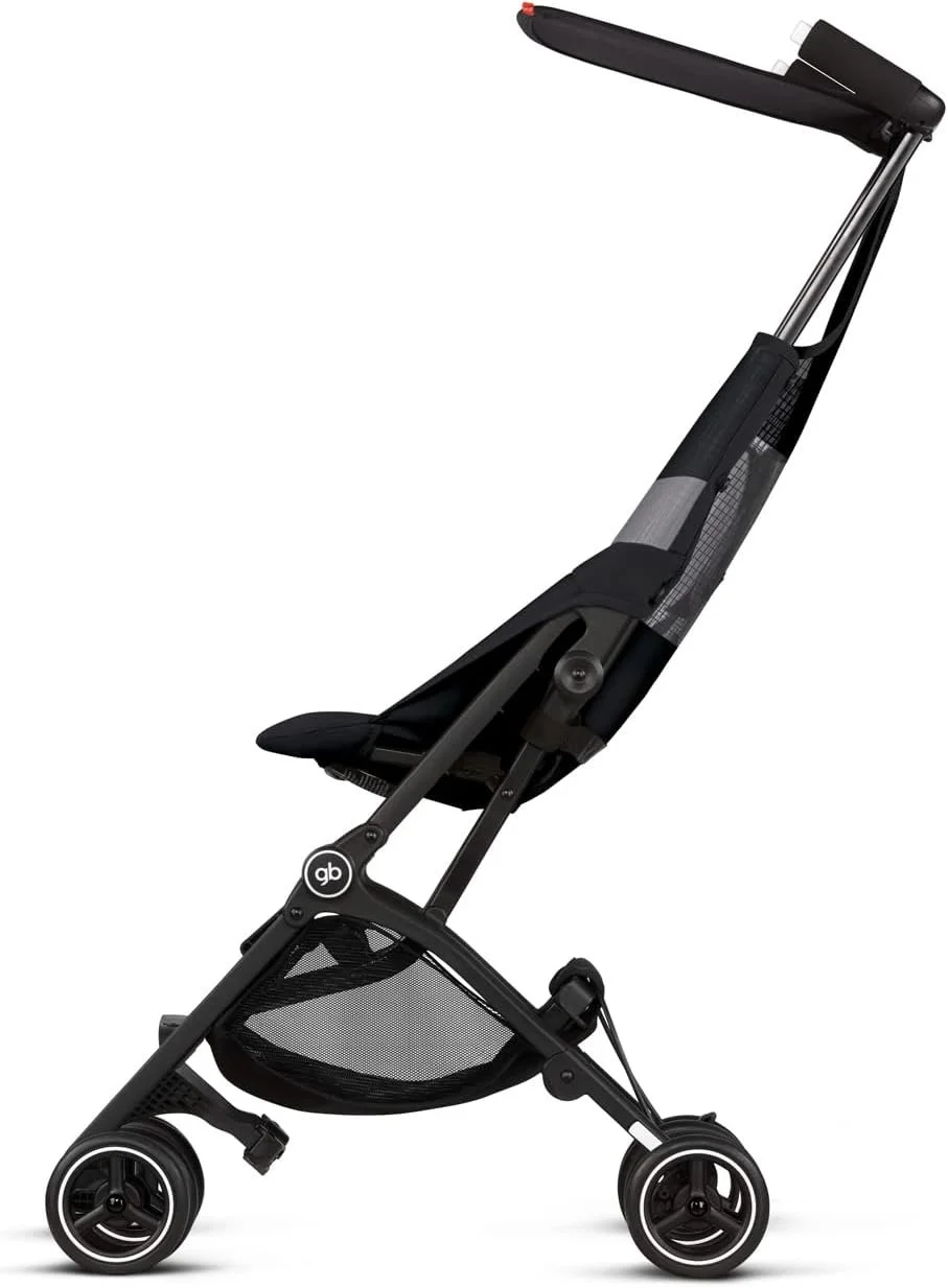 Коляска Cybex GB Pockit Air All Terrain Airplane / До 22 кг / Легка / Для подорожей / Чорна, фото №3