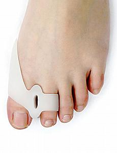 Роздільник для пальців ніг Elitzia Гель Hallux Valgus Коректор Захист і догляд за ногами synthetic.ua - Фото 1