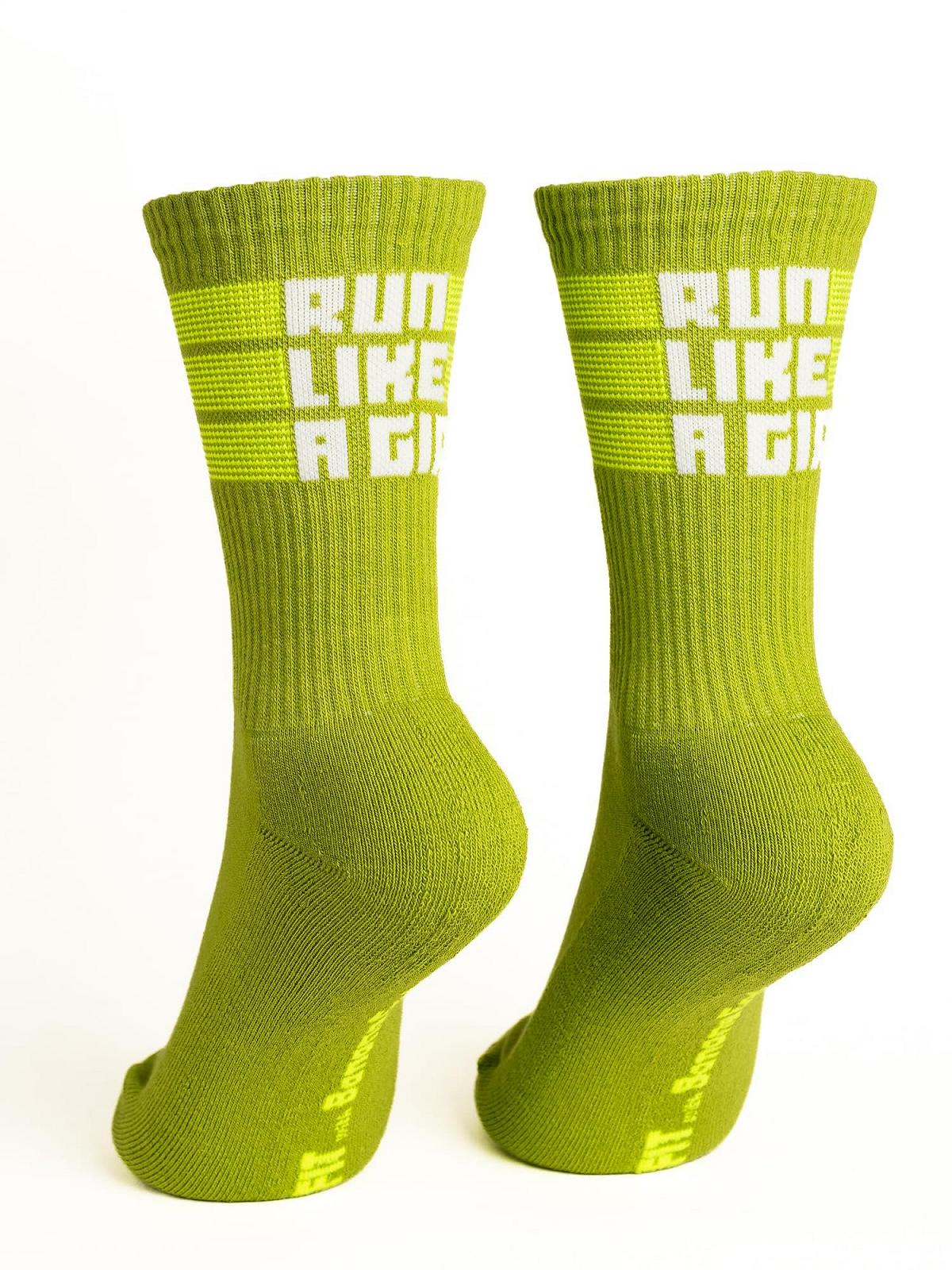 Носки Спортивные Run Like a Girl Разноцветные, 3 пары, размер 3-7, фото №4