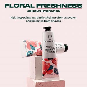 Крем для рук The Body Shop British Rose для нормальной кожи 30 мл synthetic.ua - Фото 1