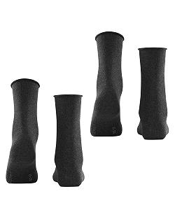 Шкарпетки ESPRIT Basic Pure Жіночі, Набір 4 шт., Розмір: 39-42, Колір: Anthra.mel (3080), Anthra.mel (3080) synthetic.ua - Фото 1