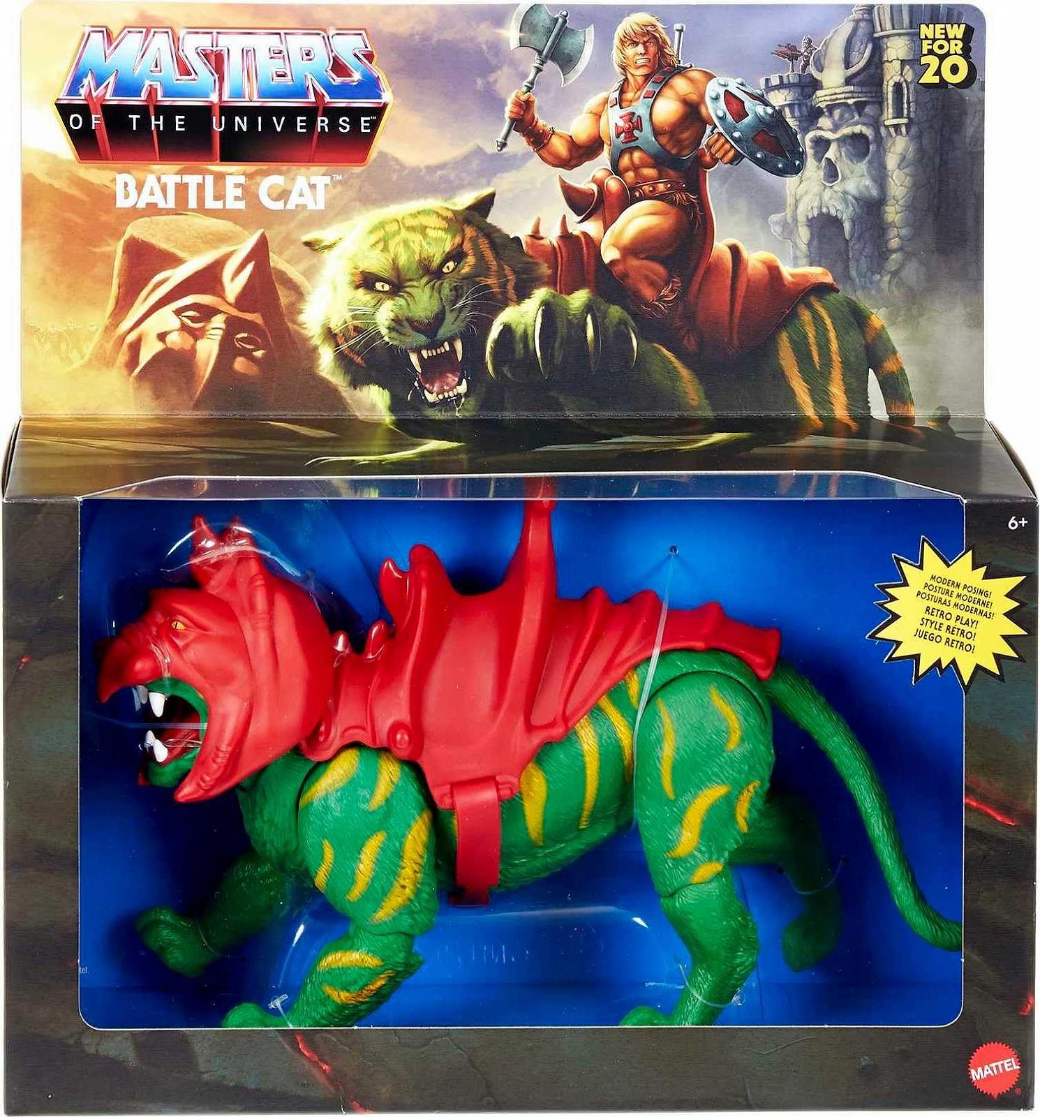 Фігурка Masters of the Universe Origins Battle Cat, приблизно Eternia Tiger Creatures 17 см, фото №6