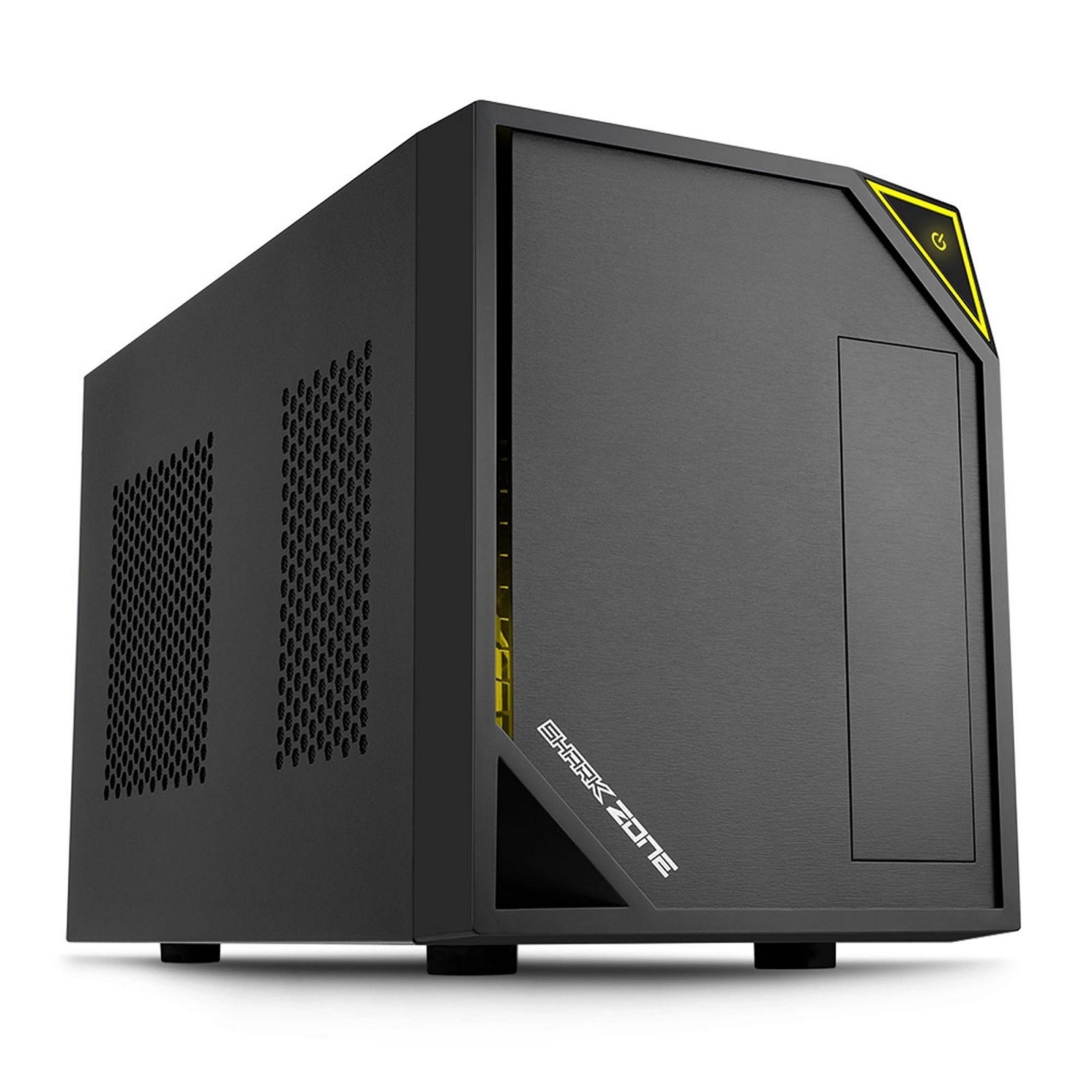 Корпус Sharkoon Shark Zone C10 / Mini-ITX / без БП / USB 3.0 / 1x120мм / Support Liquid Cooling / Black, фото №1