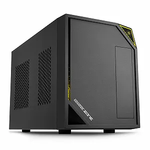 Корпус Sharkoon Shark Zone C10 / Mini-ITX / без БП / USB 3.0 / 1x120мм / Support Liquid Cooling / Black - Фото 1