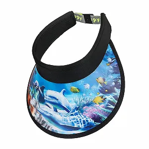 Капелюх дитячий літній з 3D-мультяшним ефектом сонцезахисний - Фото 1