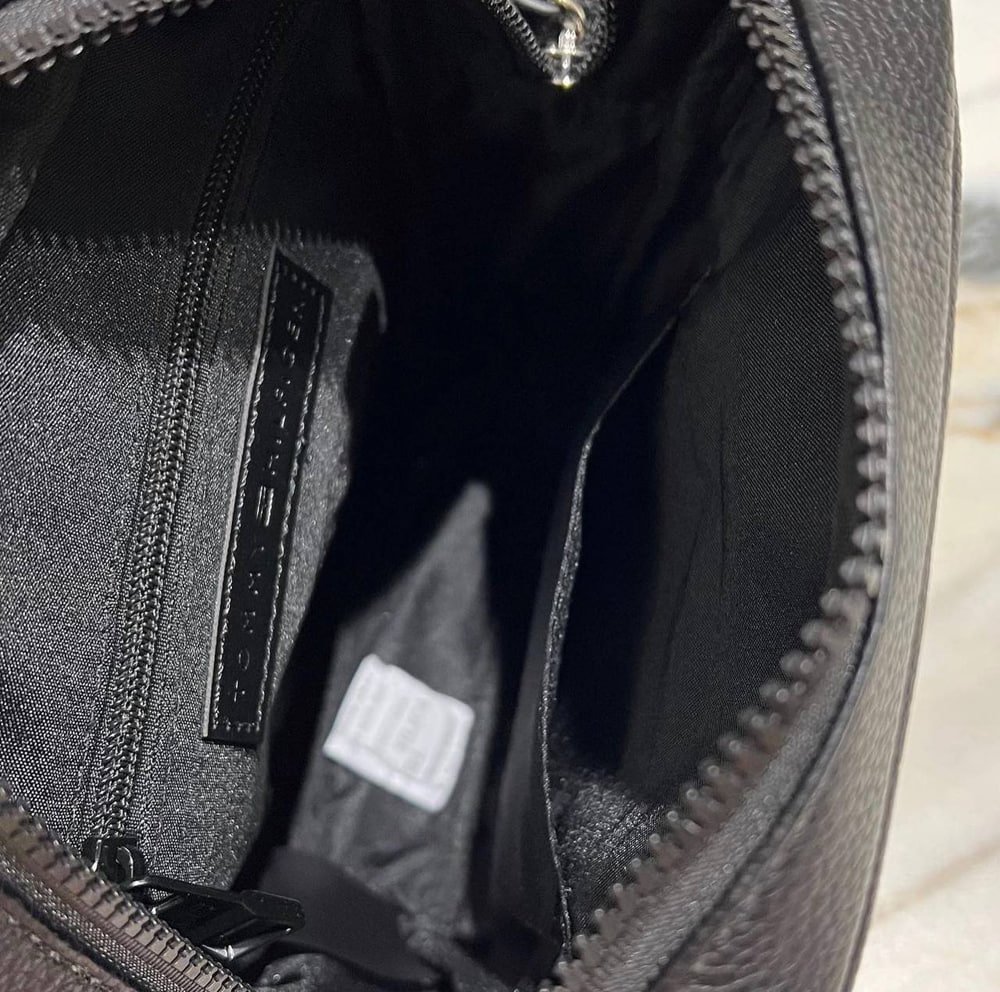 Чоловіча сумка через плече чорна Tommy Hilfiger в подарунковій упаковці Томмі Хілфігер, фото №4