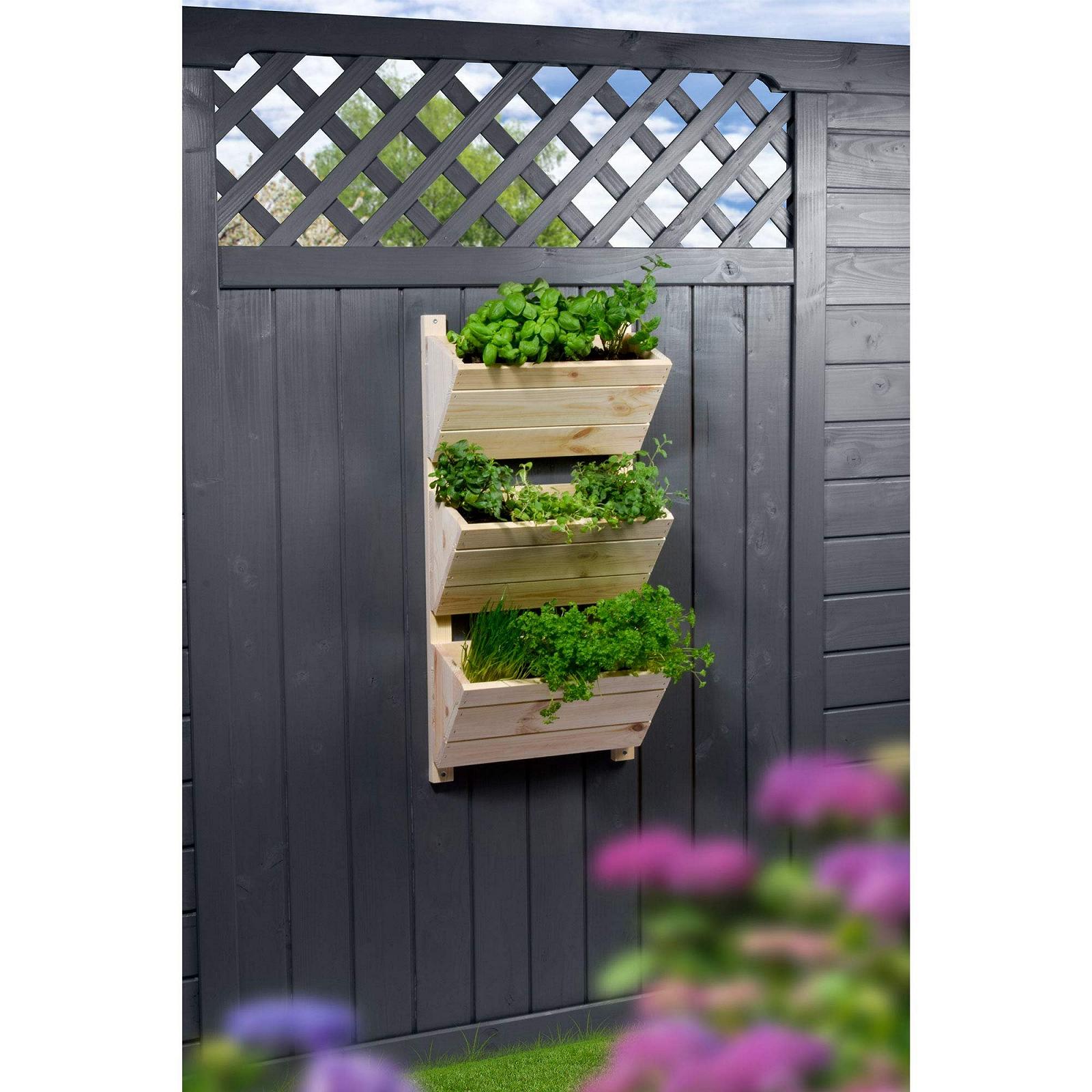 Квіткові сходи dobar Green Label 58383FSCe 3 ящики дерево 38 x 17.5 x 79 см Натуральний, фото №7 Квіткові сходи dobar Green Label 58383FSCe 3 ящики дерево 38 x 17.5 x 79 см Натуральний, фото №7