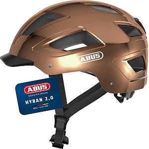 Шлем ABUS Hyban 2.0 Городской Chrome Rose - Фото 1
