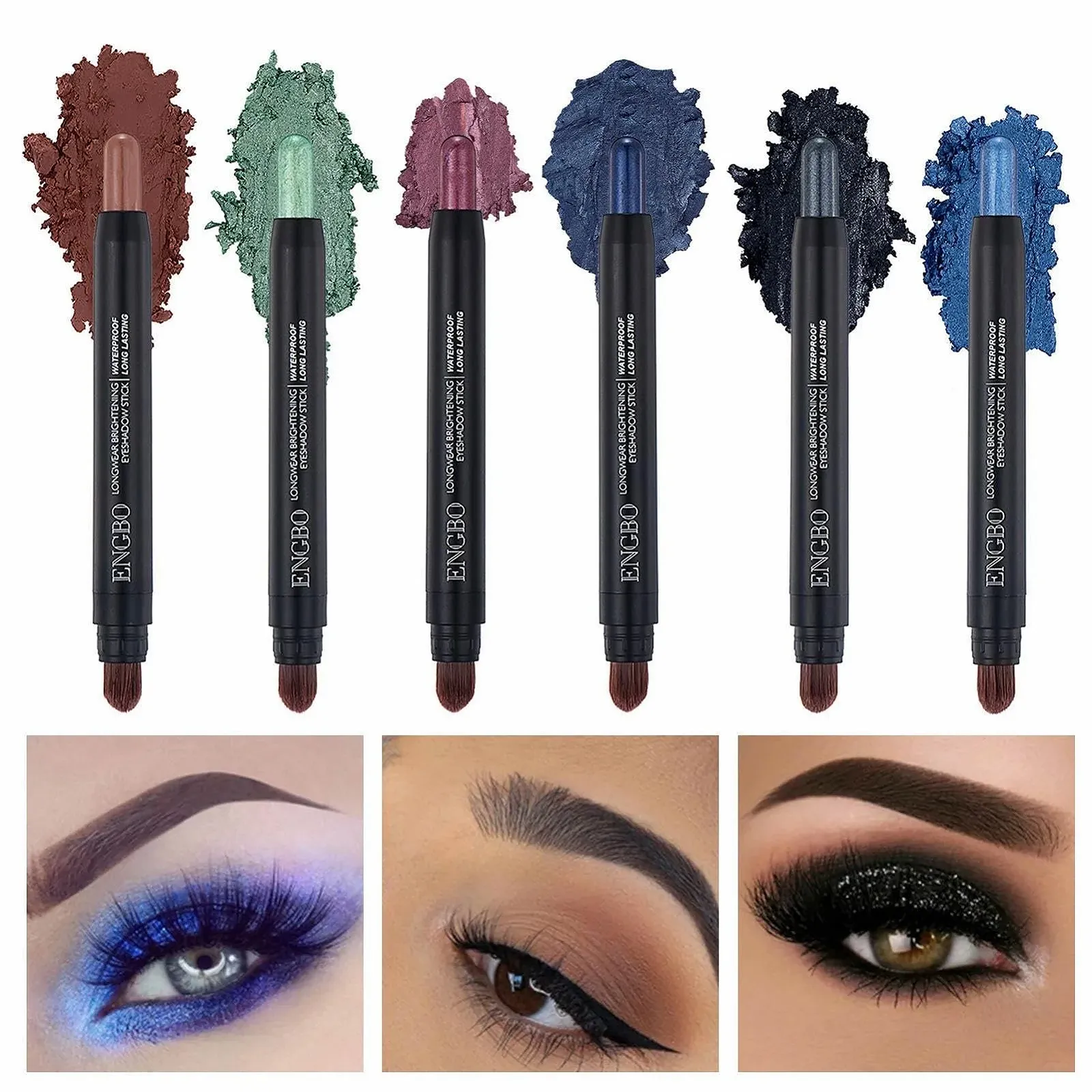 Тени-карандаш Moonyan, мерцающий, кремовый, водостойкий, разноцветный, фото №1 Тени-карандаш Moonyan, мерцающий, кремовый, водостойкий, разноцветный, фото №1