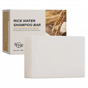 Шампунь-бар Rice Water 140г натуральная рисовая вода для роста и укрепления волос - Фото 1