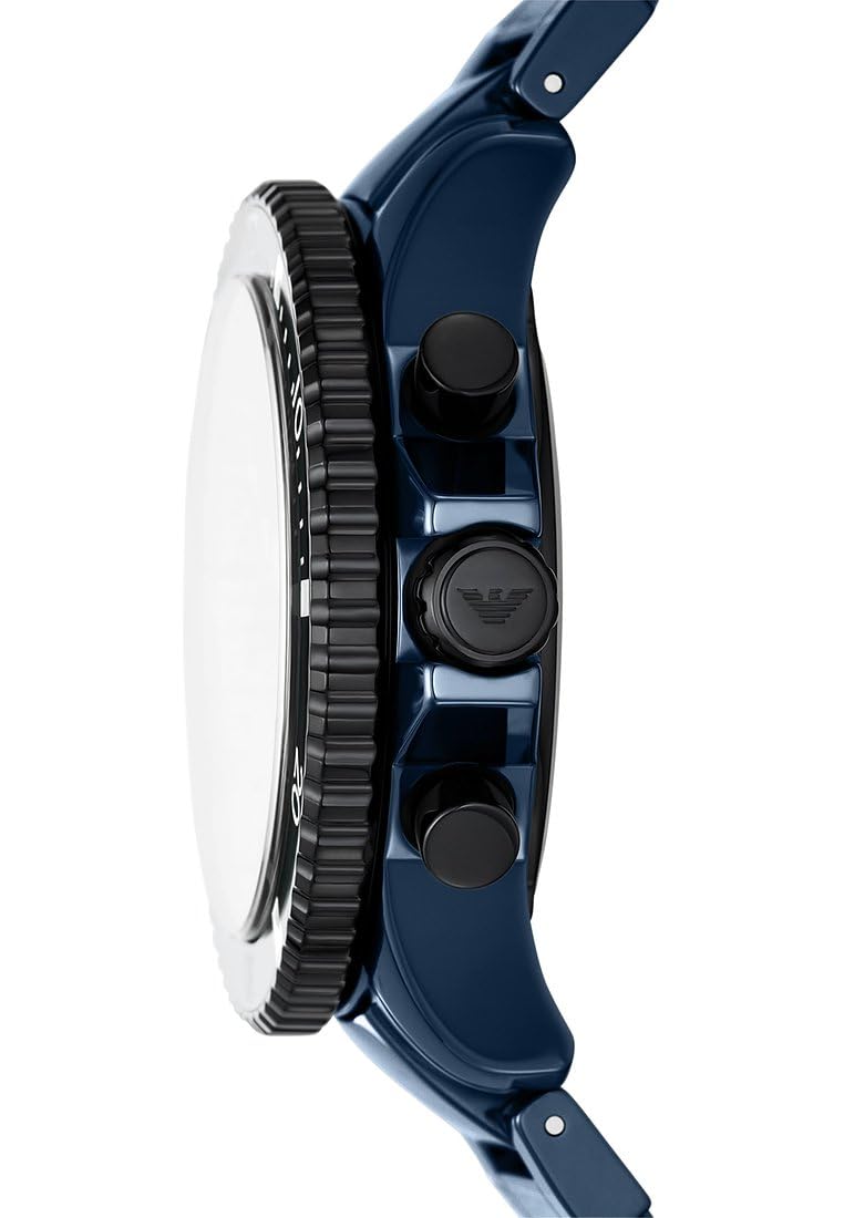 Хронограф Emporio Armani Men's Керамічний Годинник 43 мм, фото №4