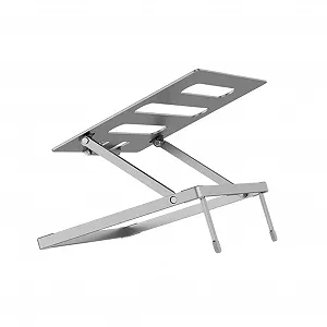 Підставка для ноутбука Регульована Складана Алюмінієва Портативна до 17,3" - Фото 1