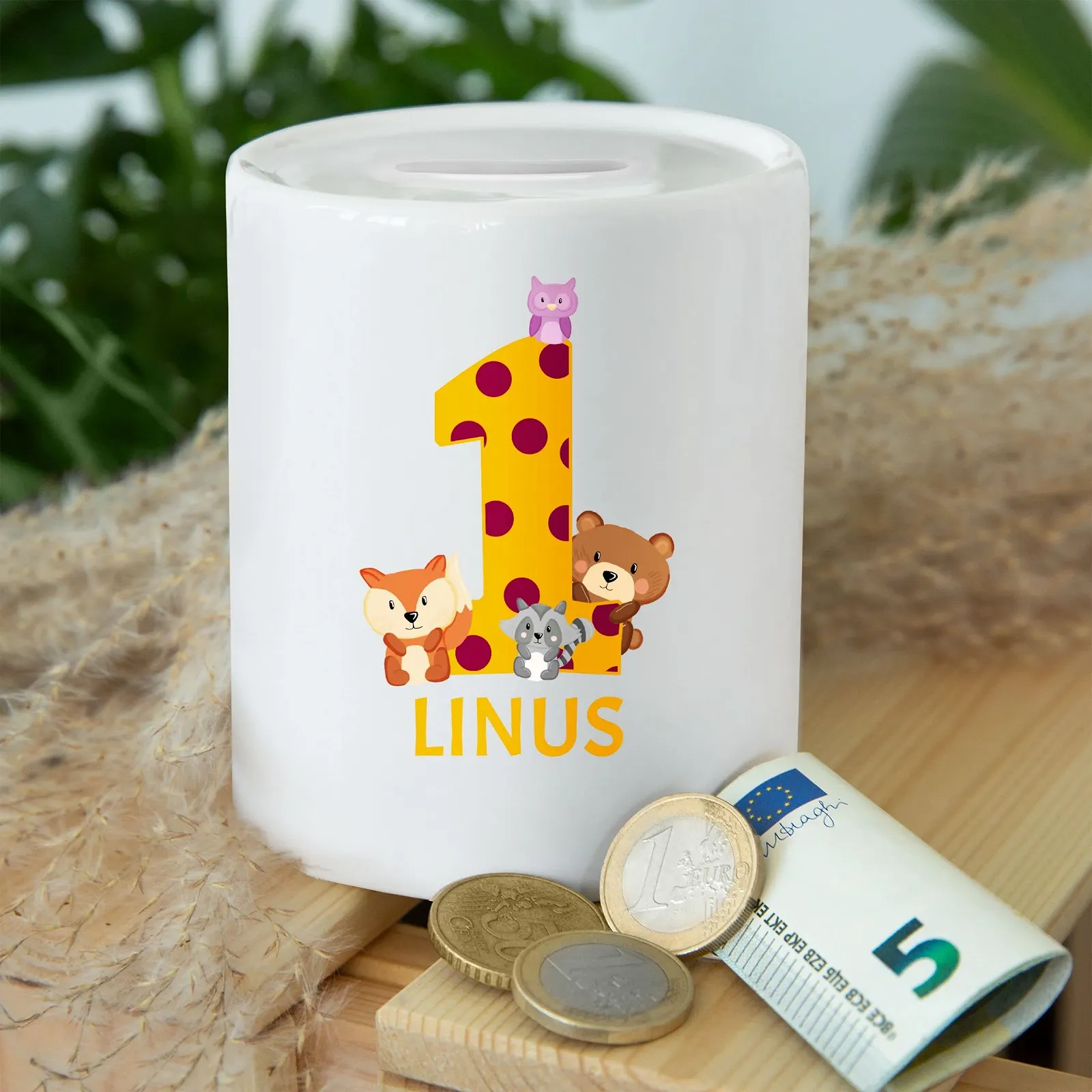 Скарбничка Forest Animals 1st Birthday, фото №5