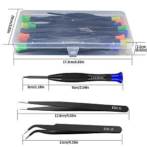 Набір викруток Magnetic 18 шт. прецизійний synthetic.ua - Фото 1