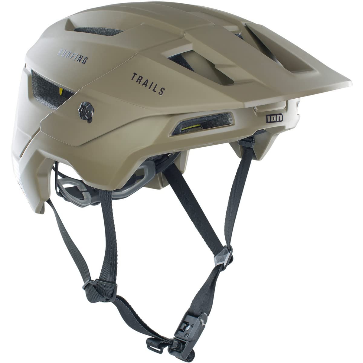 Шолом Ion Traze Amp MIPS MTB Mud Green 2025, розмір: M (56/58), фото №1