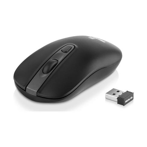 Мышка REAL-EL RM-350W Wireless Black/Gray (EL123200043), фото №1 Мышка REAL-EL RM-350W Wireless Black/Gray (EL123200043), фото №1