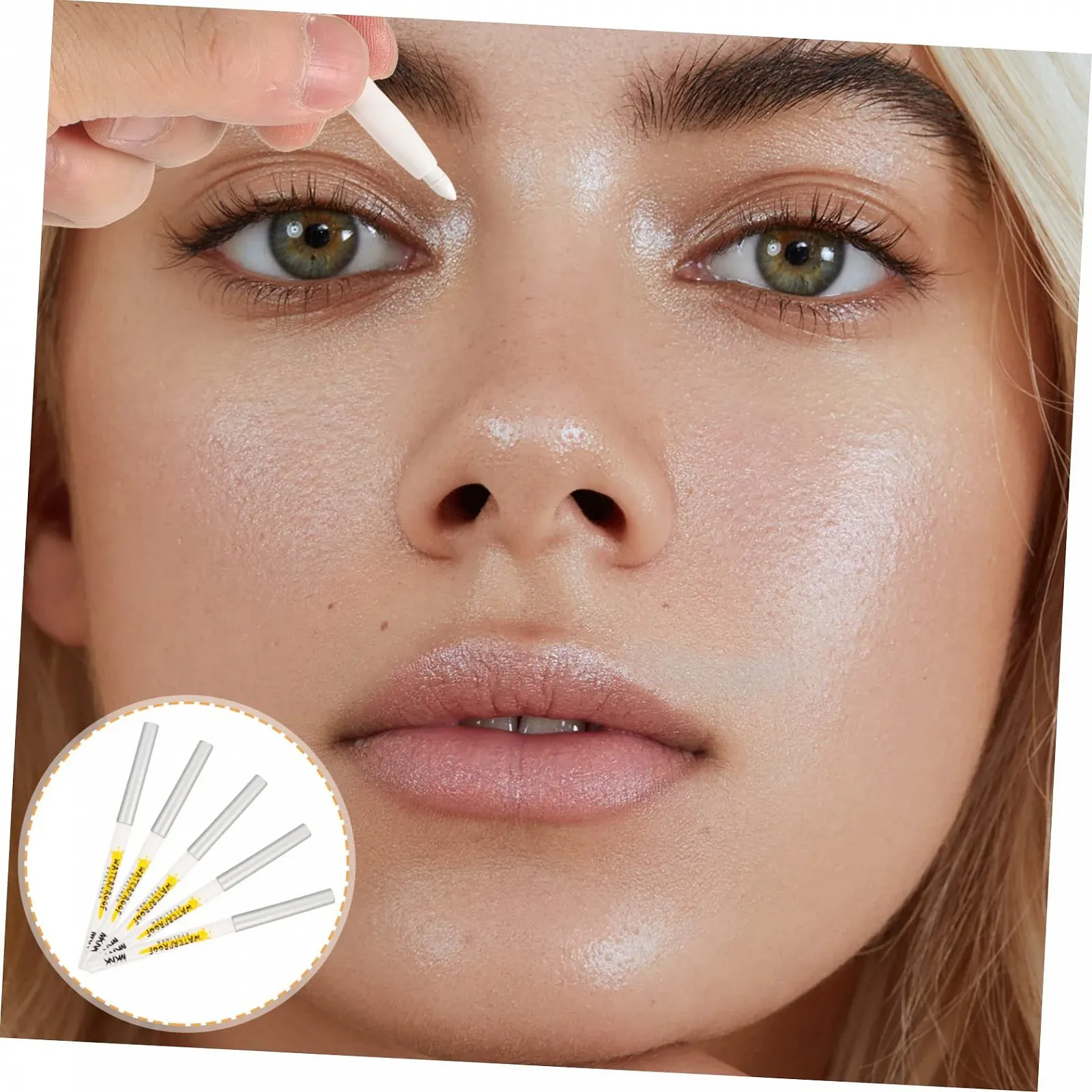 Карандаш Magiclulu для век белый, фото №6