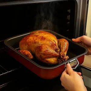 Набір форм для запікання Menax глибоких антипригарних 3 шт. Італія synthetic.ua - Фото 1