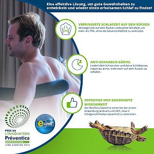 Ремінь проти хропіння та апное Apnea Запатентований пристрій Легкий та дихаючий synthetic.ua - Фото 1