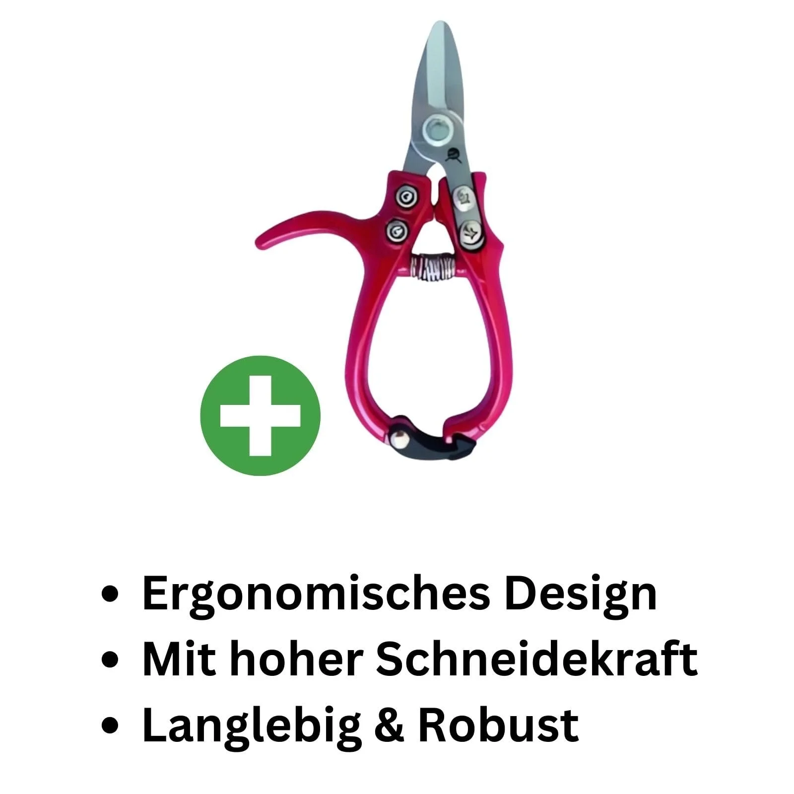 Садові ножиці Weedness Середземноморський для вирощування в приміщенні, для обрізки, бонсай, для троянд, для газонів, для трав, для квітів, для рослин, фото №2