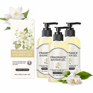 Гель для душу Jasmine Perfume Body Wash з органічним жасмином зволожуючий веганський (3 шт) - Фото 1
