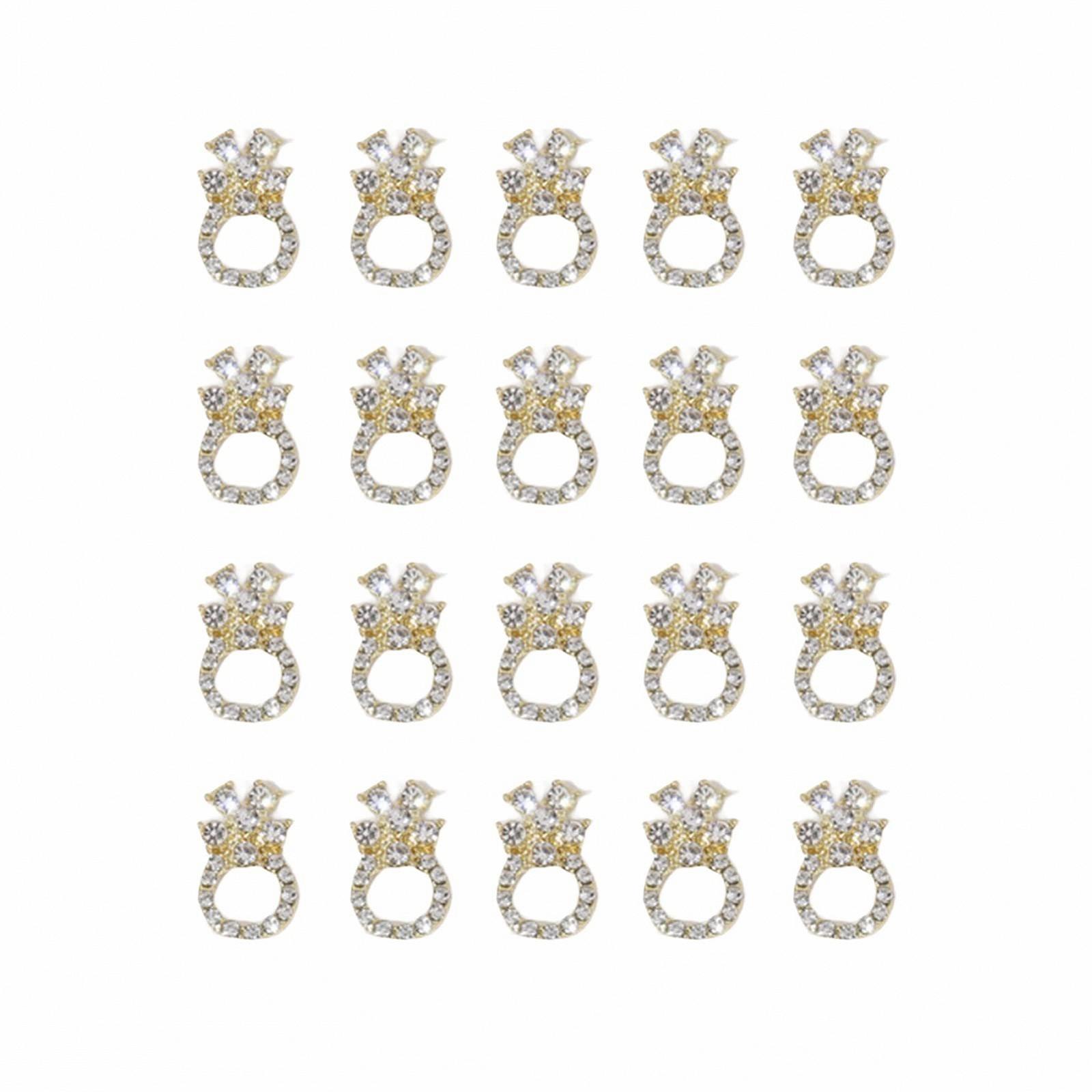 Прикраса для нігтів 3D бантики-гірлянди Моделювання, фото №1