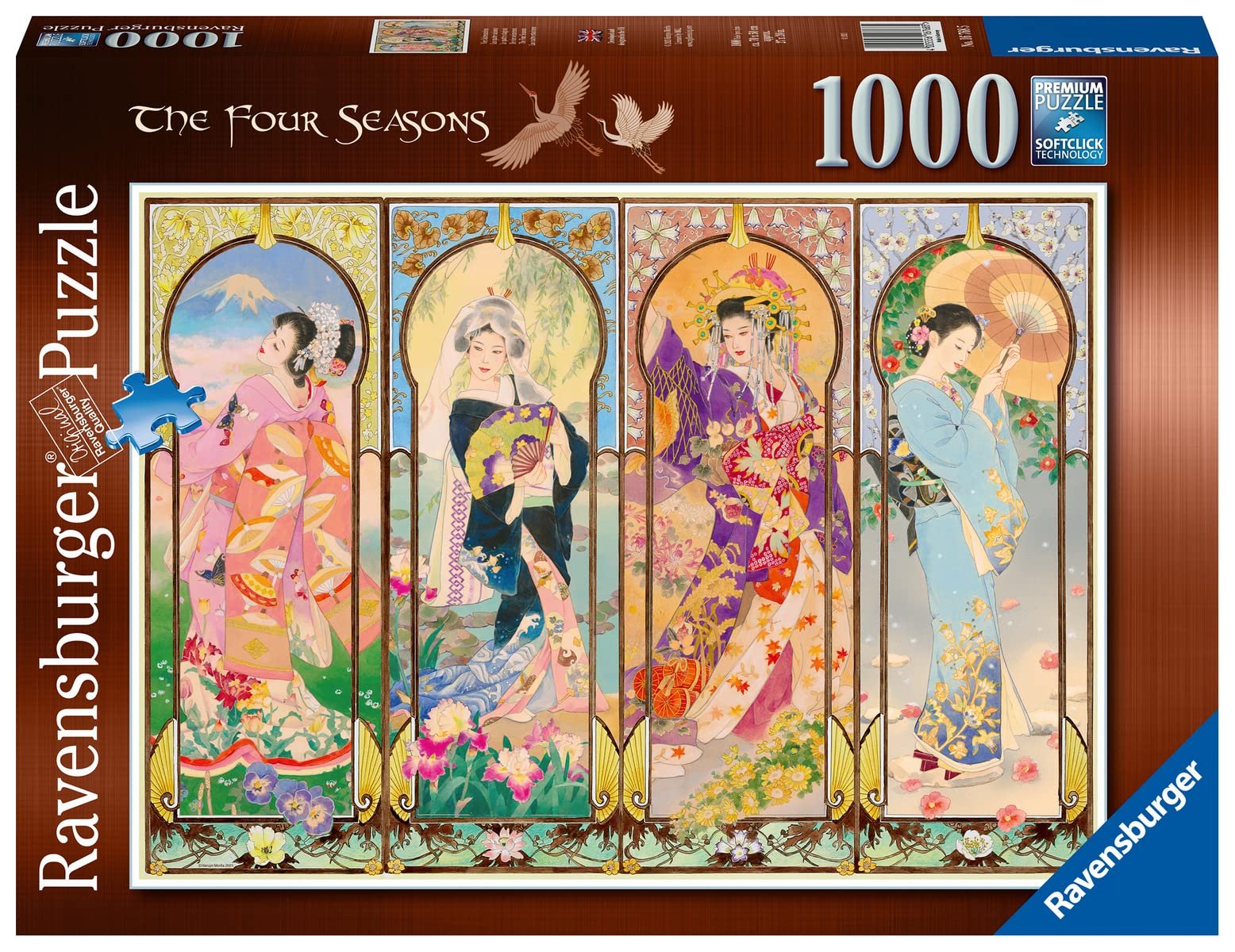 Пазл Ravensburger 16768 The Four Seasons 1000 елементів, фото №2