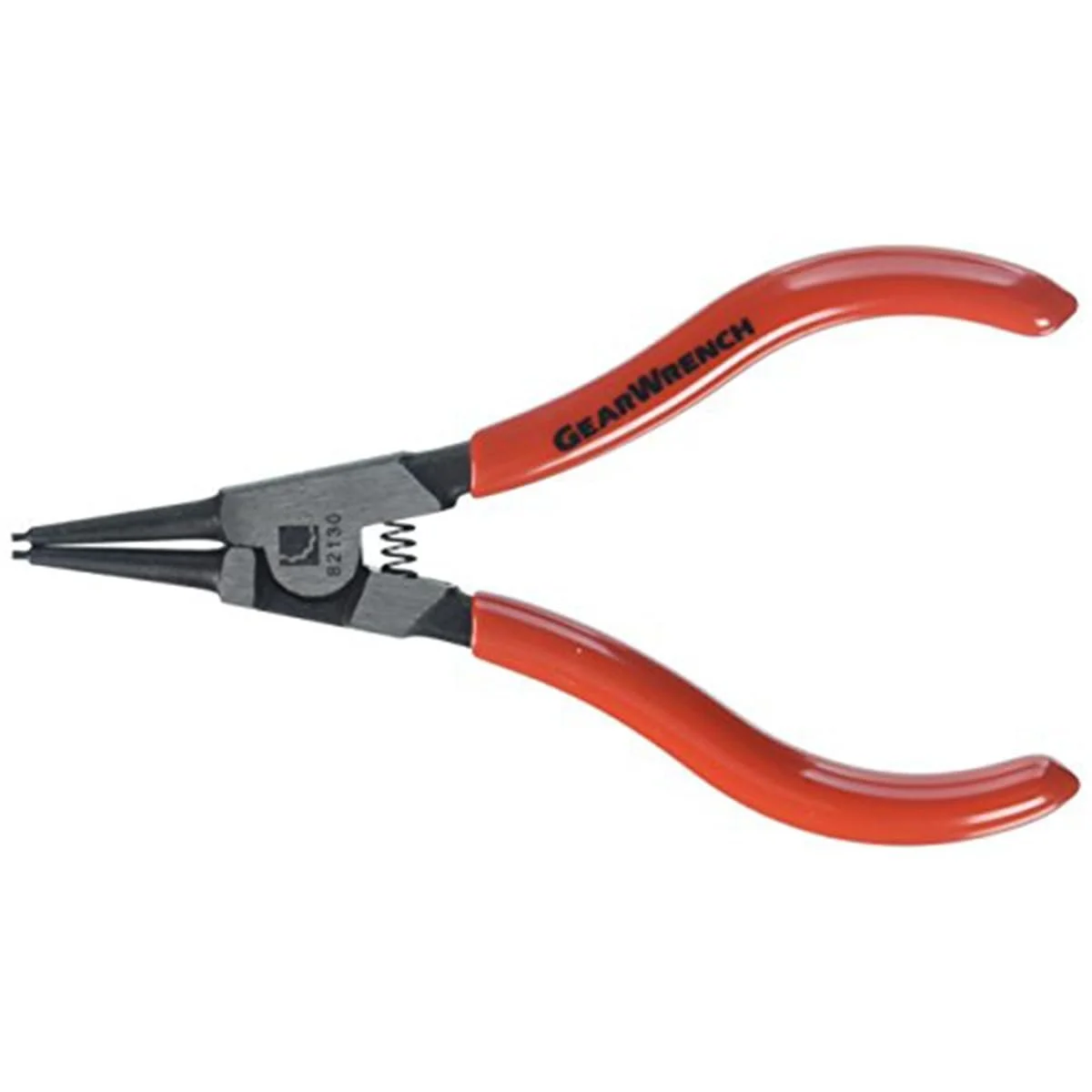 Плоскогубцы для стопорных колец GearWrench 5" Прямые фиксированные наконечники Наружные, Черный, фото №3