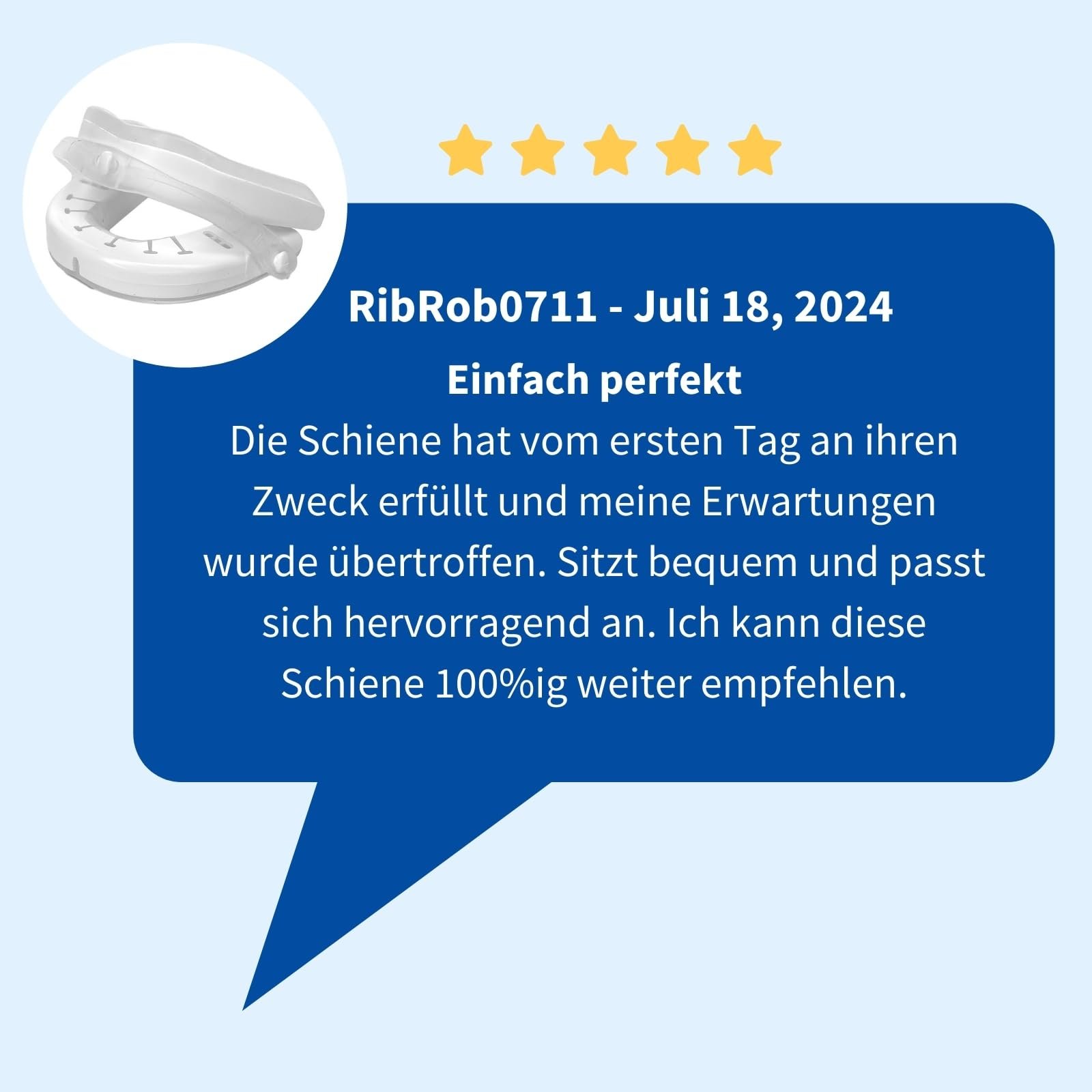 Капа від хропіння B Для великої щелепи Somnofit-B, фото №7 Капа від хропіння B Для великої щелепи Somnofit-B, фото №7