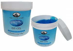Охлаждающий гель для ног Pullach Hof Ice Gel освежающий 2 x 250 мл - Фото 1