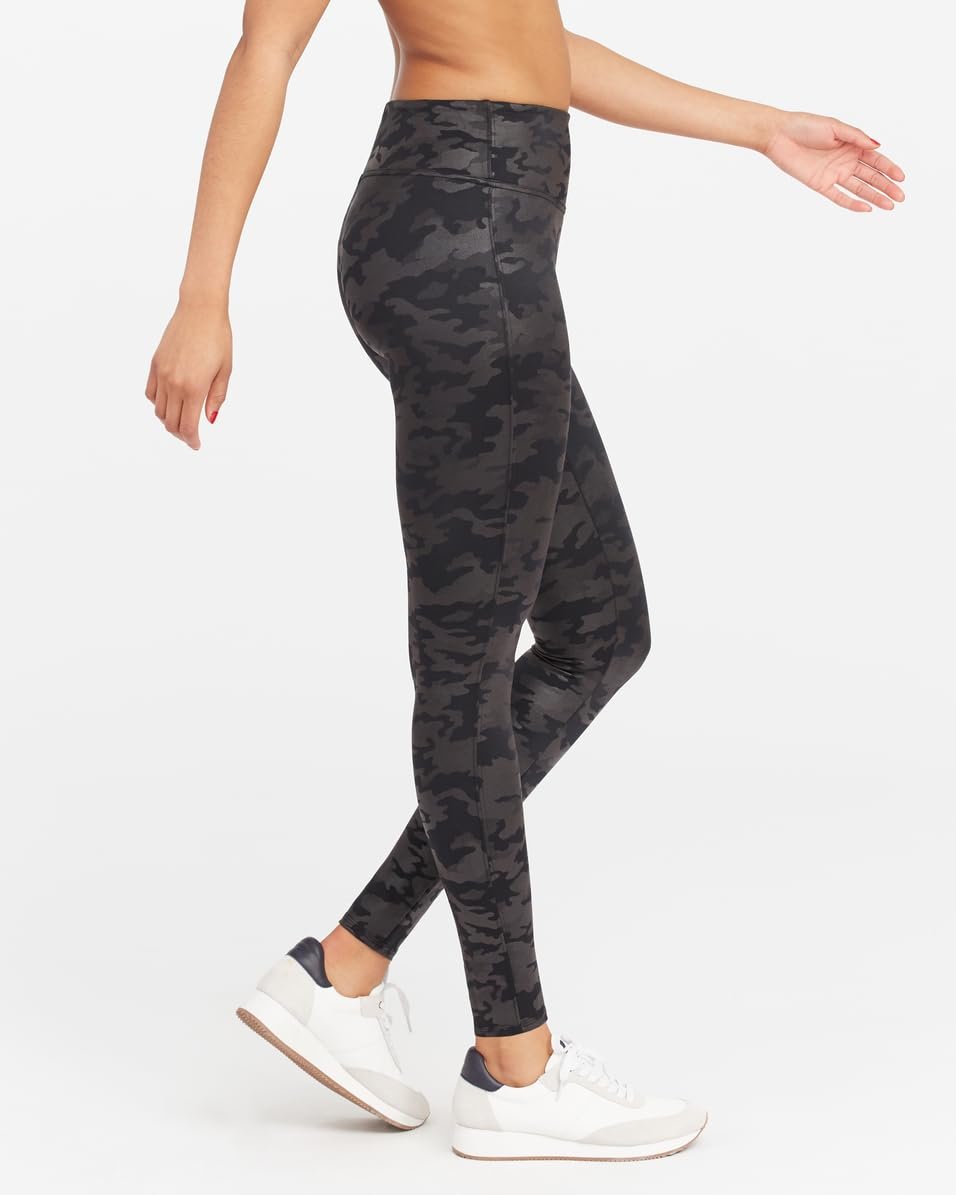 Леггинсы Spanx Faux Leather Camo, фото №2