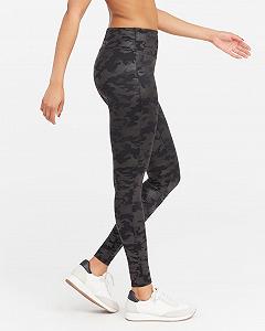 Леггинсы Spanx Faux Leather Camo synthetic.ua - Фото 1