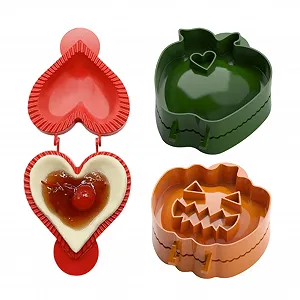 Формы для мини-пирогов 3 штуки антипригарные - Фото 1