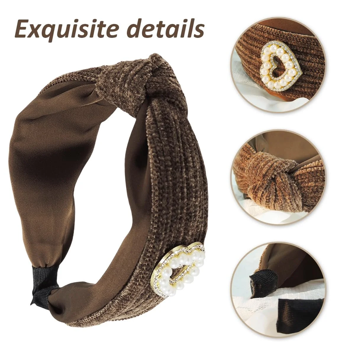 Пов'язка на голову Богемна Жіноча 29114, фото №2 Пов'язка на голову Богемна Жіноча 29114, фото №2