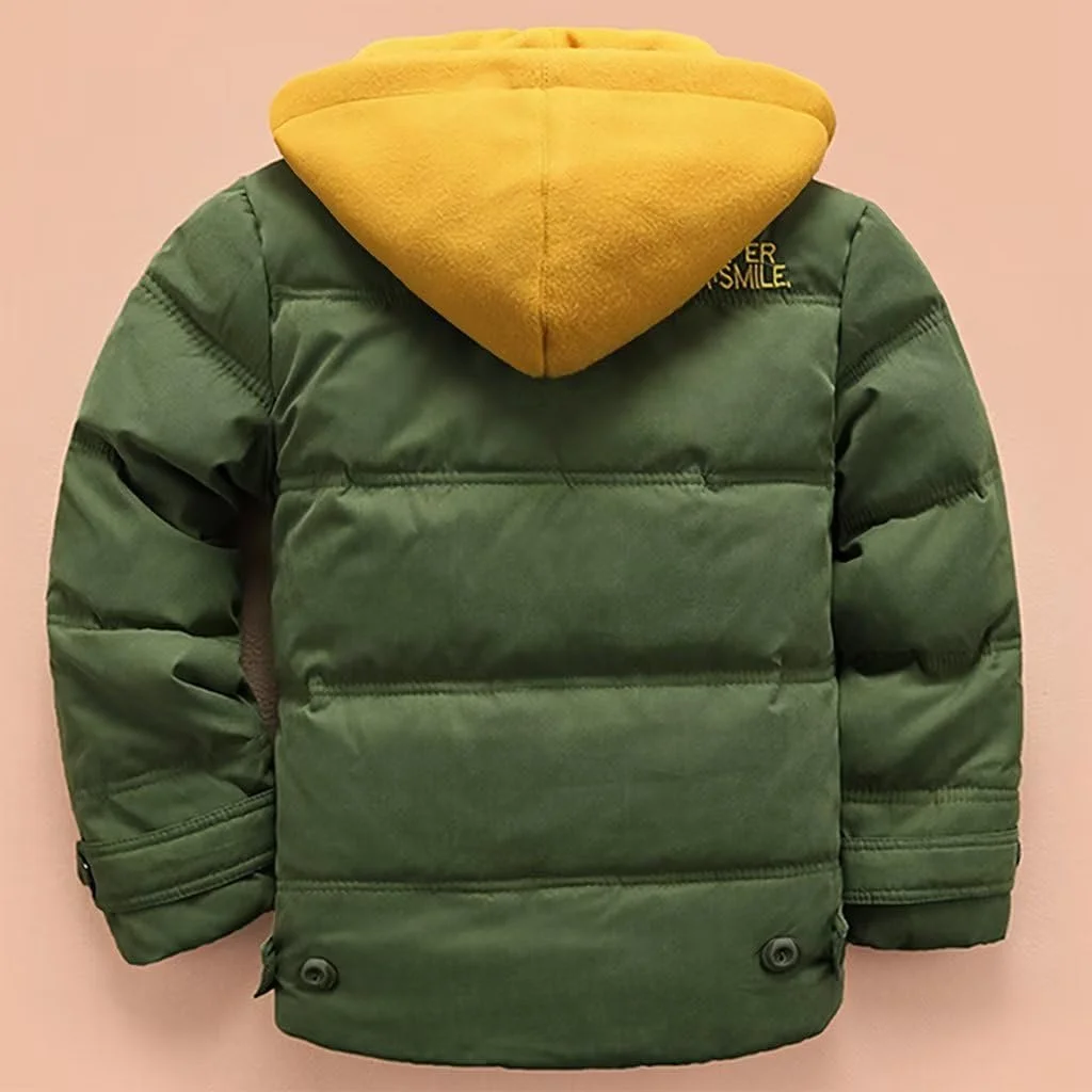 Зимняя Куртка для Мальчиков linboo Пуховая Куртка со Съемным Бархатным Вязаным Капюшоном Теплая Стеганая Куртка Детское Зимнее Пальто Толстая Куртка с Капюшоном, фото №2 Зимняя Куртка для Мальчиков linboo Пуховая Куртка со Съемным Бархатным Вязаным Капюшоном Теплая Стеганая Куртка Детское Зимнее Пальто Толстая Куртка с Капюшоном, фото №2