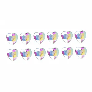 Стразы для ногтей Украшение для ногтей Сердце 100 шт. - Фото 1