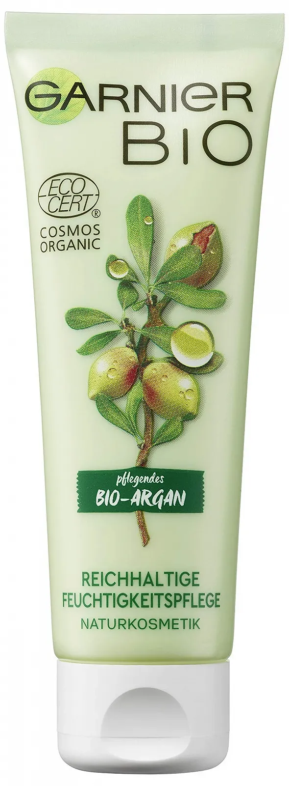 Зволожувальний крем Garnier Organic Argan з олією аргани та алое вера 2 x 50 мл, фото №4 Зволожувальний крем Garnier Organic Argan з олією аргани та алое вера 2 x 50 мл, фото №4