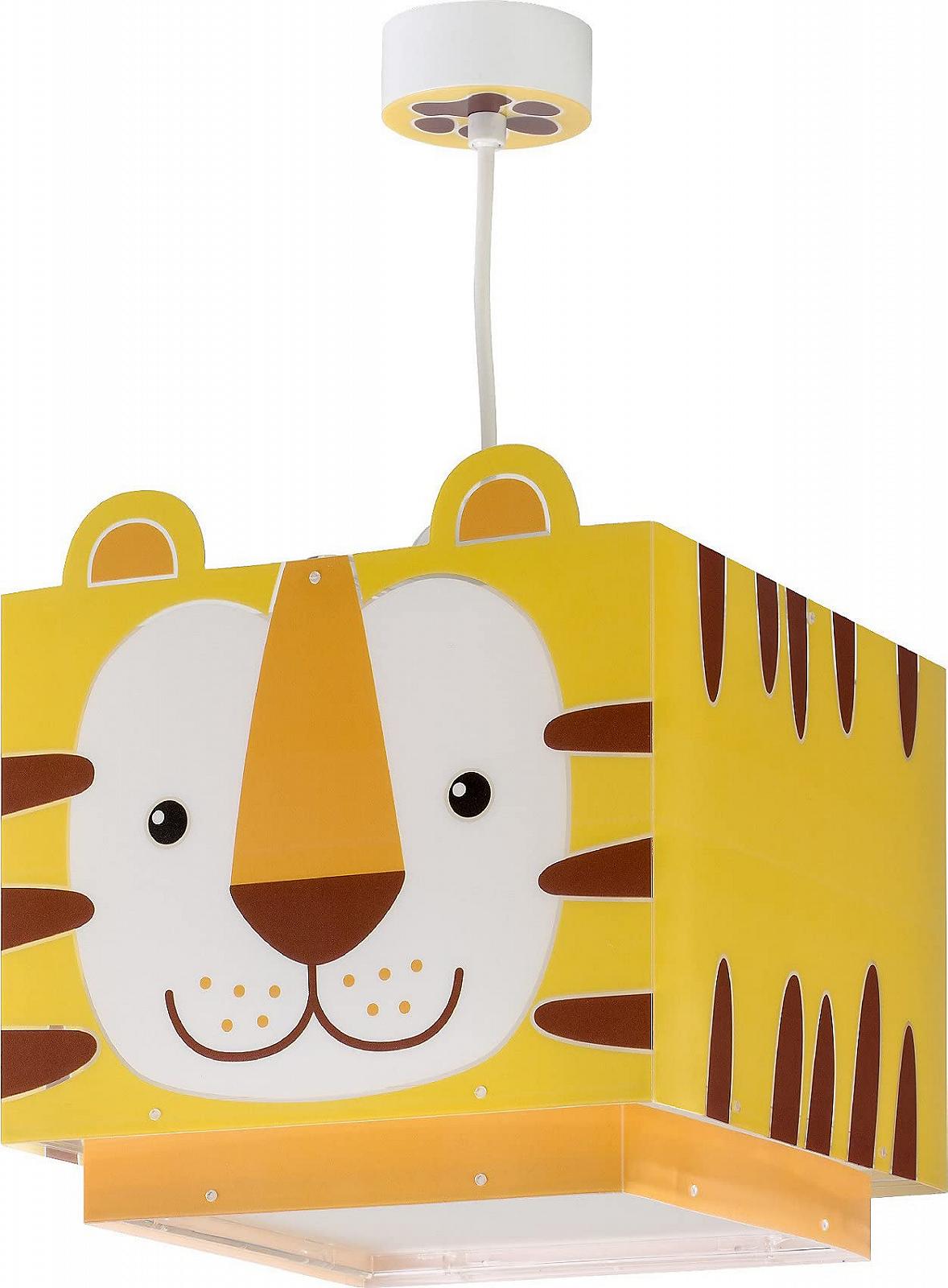 Светильник-тигренок Dalber Little Tiger Animals 64562 E27 Желтый, фото №1