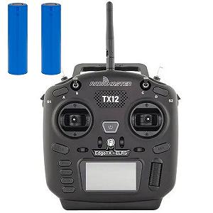 Комплект Пульт керування RadioMaster TX12 MKII для FPV дронів (TX12-MKII-ELRS М.2) + Акумулятори 18650 (2000 мАг Li-ion) - Фото 1