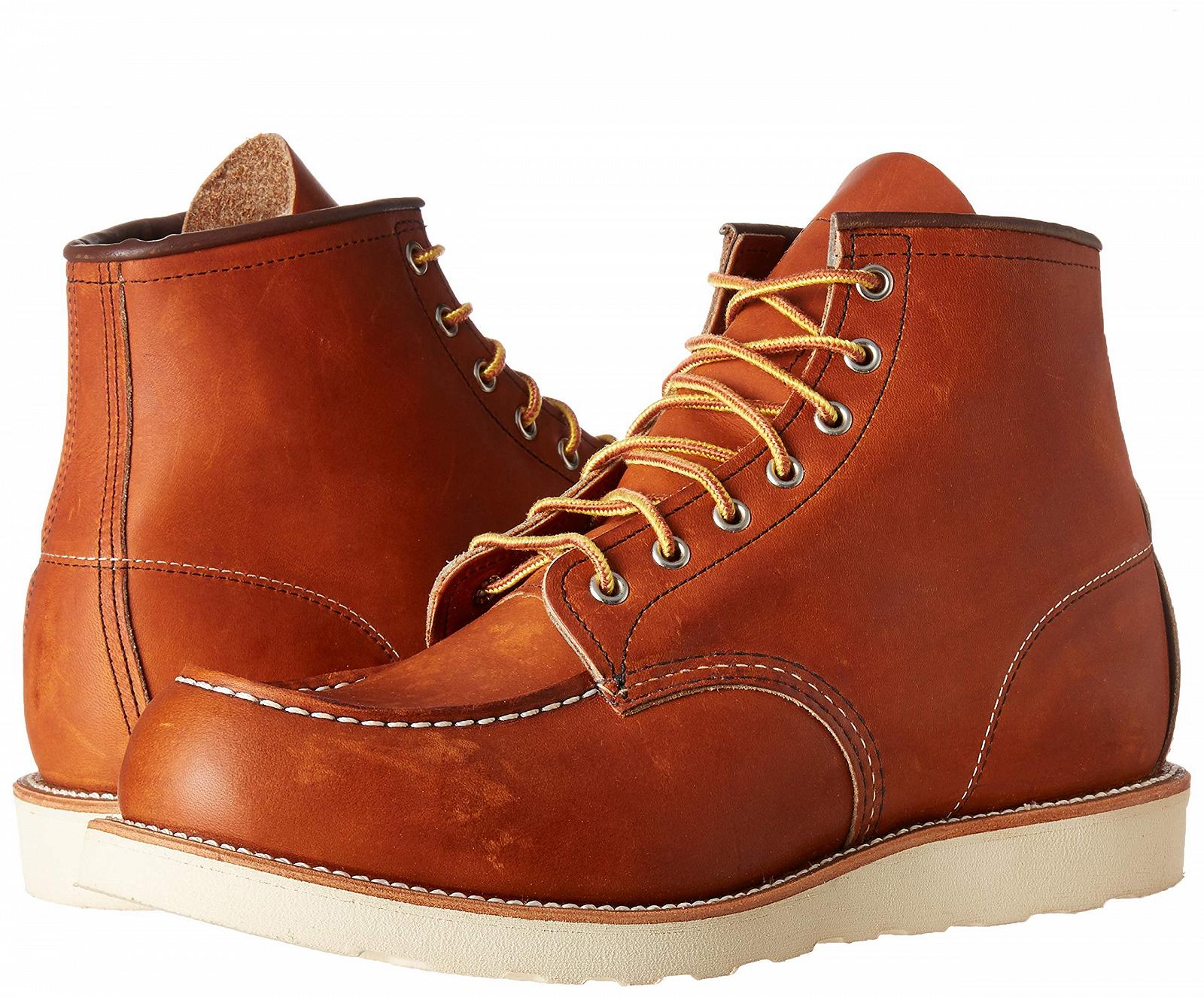 Ботинки Red Wing Moc Toe мужские на шнуровке, фото №7