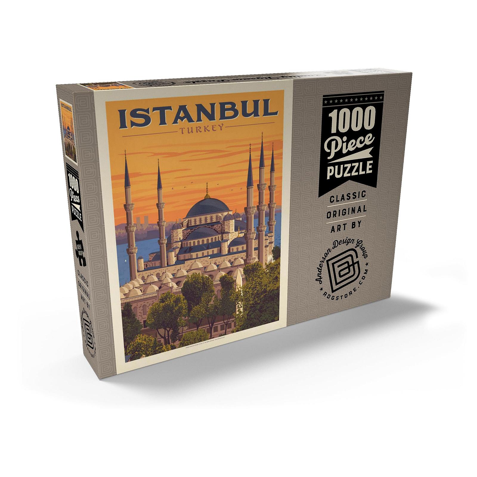 Пазл MyPuzzle Special Collection by Anderson Design Group Турция: Стамбул, винтажный постер Премиум 1000 элементов, фото №2