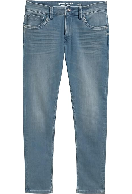 Джинси mens Jeans Troy Slim 1044968-10162 Tom Tailor Блакитний XL, фото №5