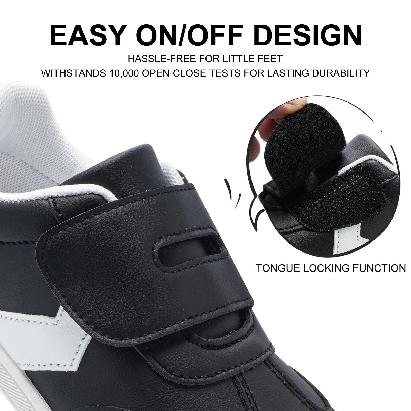 Дитячі Кросівки для хлопчиків, нековзні сліпони, широкі, фото №4