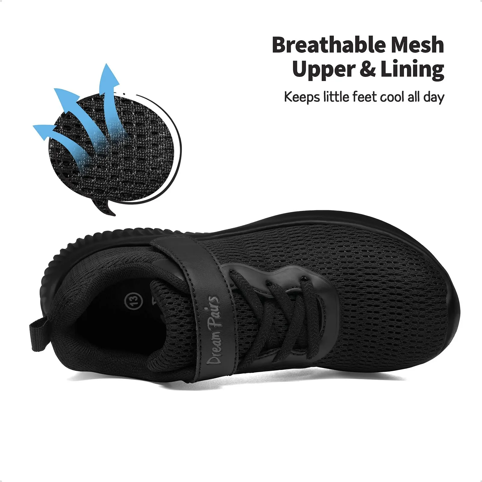 Кросівки DREAM PAIRS та дівчаток, дитячі кросівки, тенісні дихаючі, фото №3