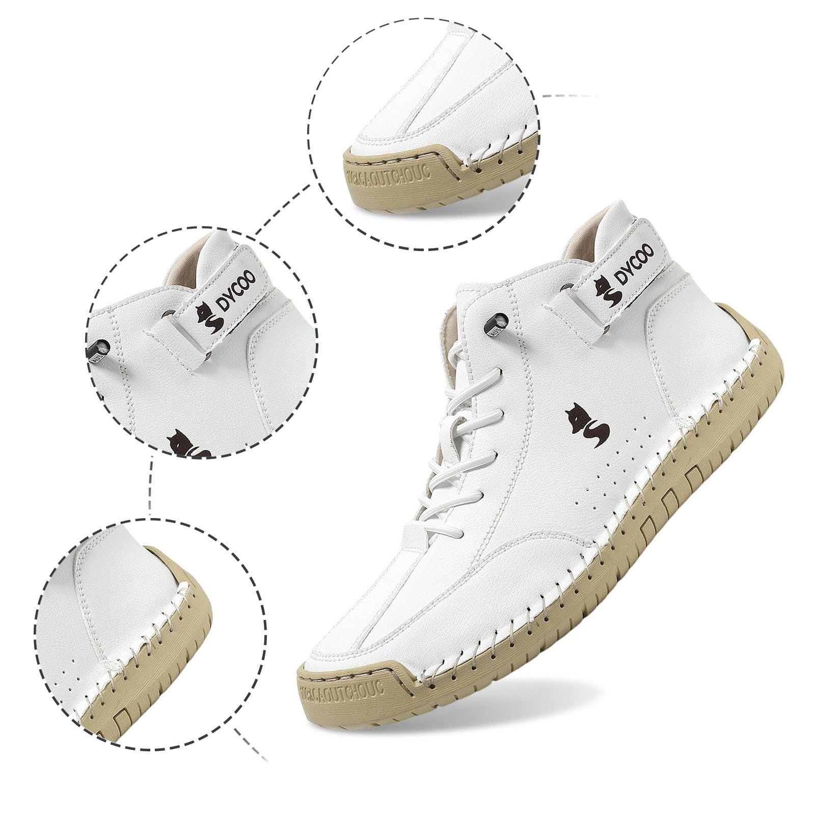 Ботинки Lvnsdknerse Barefoot кожаные высокие Alpaca ковбойские итальянские водонепроницаемые для тренировок носочные унисекс размер, фото №5