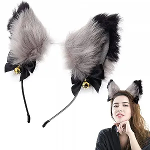 Обруч Ушки кота, Милый обруч с кошачьими ушками - Фото 1