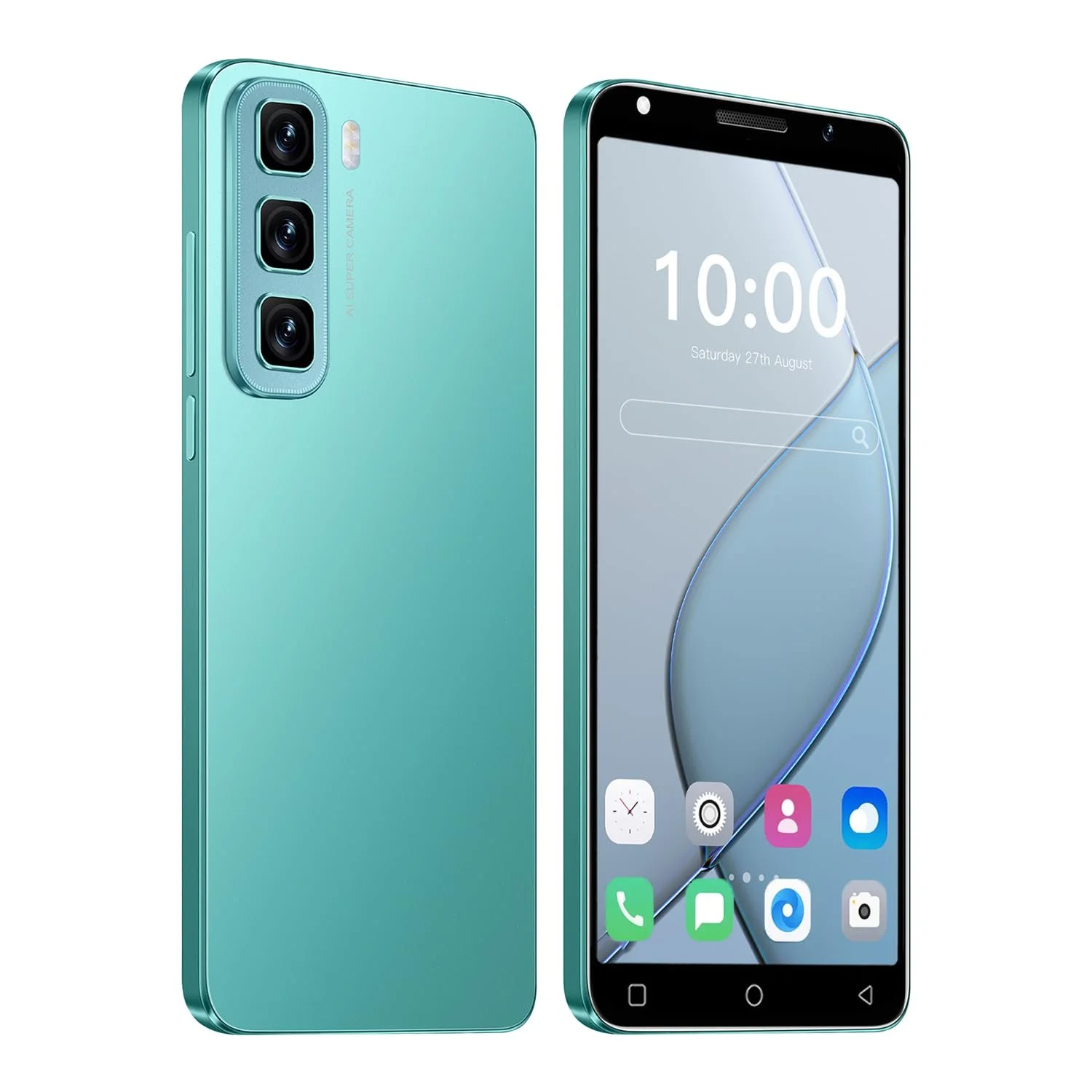 Смартфон Hot50 5.0" HD 1/16 ГБ Dual SIM Green, фото №1