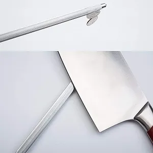 Мусат FOLODA Професійний Кухонний зі сталі HSS з кільцем для підвішування synthetic.ua - Фото 1